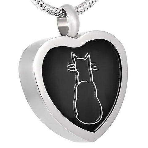 Cat Heart - Ash Lockets