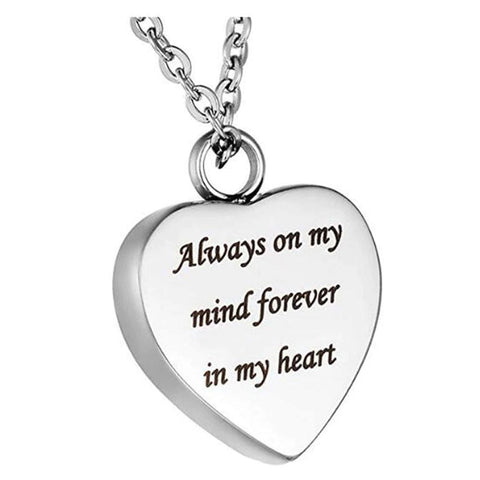 Always On My Mind Forever In My Heart - Ash Lockets