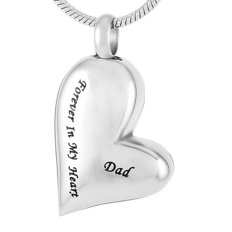 Forever In My Heart Dad - Ash Lockets
